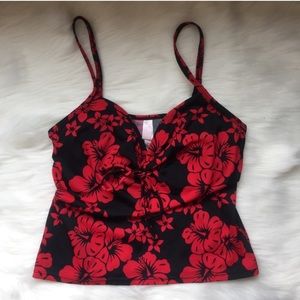 Victorias Secret Hawaiian Floral Tankini Top